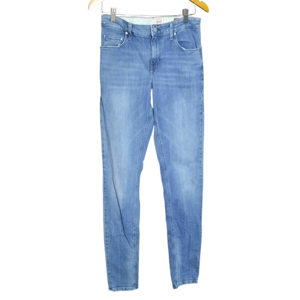 ASOS 12.5oz Mens Mid Rise Cotton Blend Blue Jeans Size 30